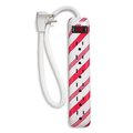 Prime Wire & Cable 6Out Candy Cane Strip PBCC1118